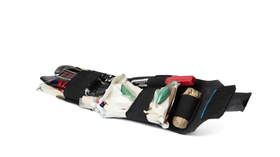 Blue Force Gear Version 2 Helium Whisper Micro Trauma Kit - Empty, Black, Small, HW-TKN-NANO-02-EMPTY-BK