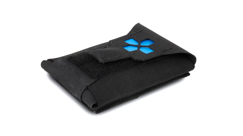 Blue Force Gear Version 2 Helium Whisper Micro Trauma Kit - Empty, Black, Small, HW-TKN-NANO-02-EMPTY-BK