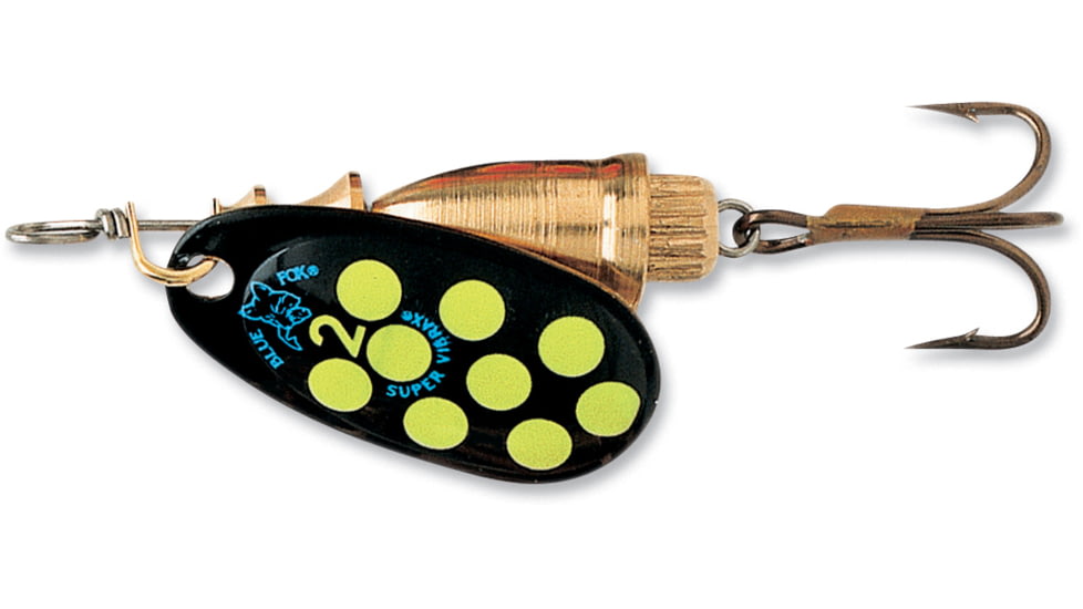 Blue Fox Classic Vibrax Spinner, 7/64 oz, Hot Pepper Painted, 60-00-711IC