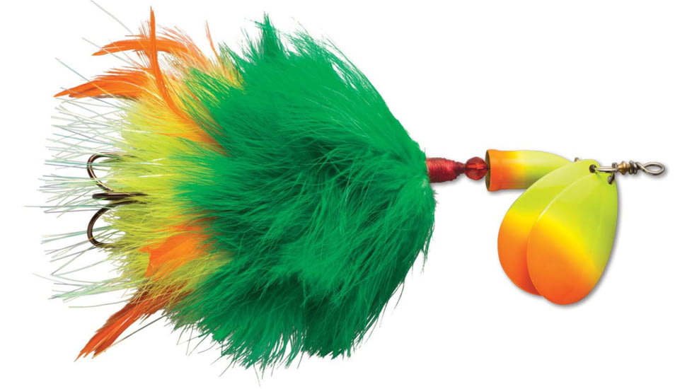 Blue Fox Vibrax Super Bou Spinner, Firetiger, 7 3/4in, 1 3/8oz, SBOU8FT