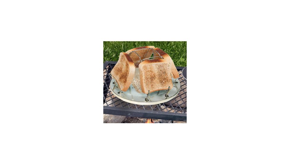 Blue Sky Gear Collapsible Camping Toaster, silver 32-02085-02
