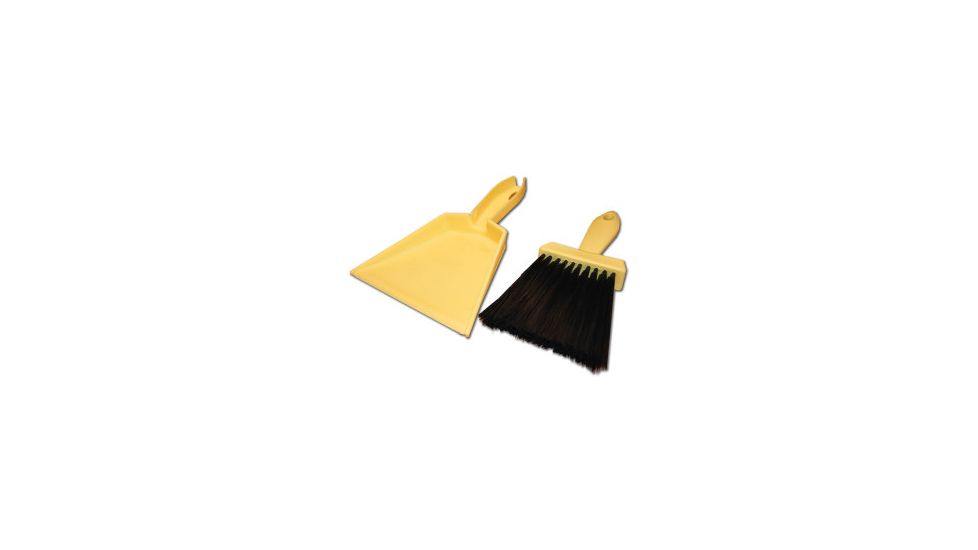 Blue Sky Gear Dustpan and Broom Sweep Set, Yellow 32-02095-06