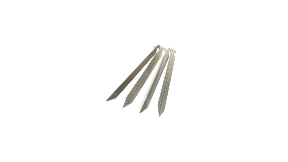 Blue Sky Gear Tent Pegs aluminum 9in.- 4 Pack, Silver 32-02094-02