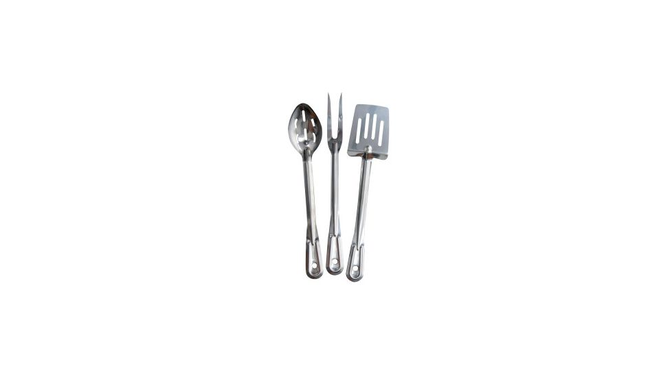 Blue Sky Gear TuffWare Serving Utensils, Silver 32-02081-02
