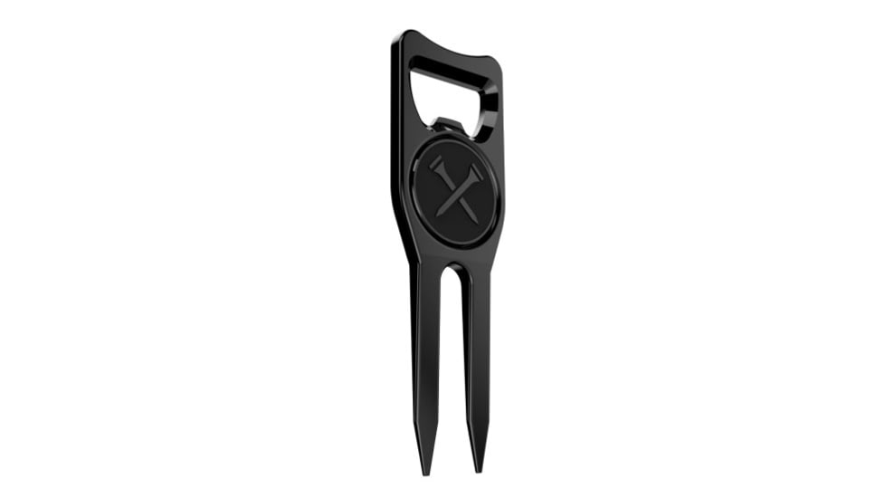 Blue Tees Golf Divot Repair Tool, Black, DV-HTG-DT1-BK