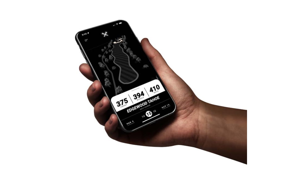 Blue Tees Golf Player+ with GPS Speaker, Black, One Size, SK-GPS-TP-BK