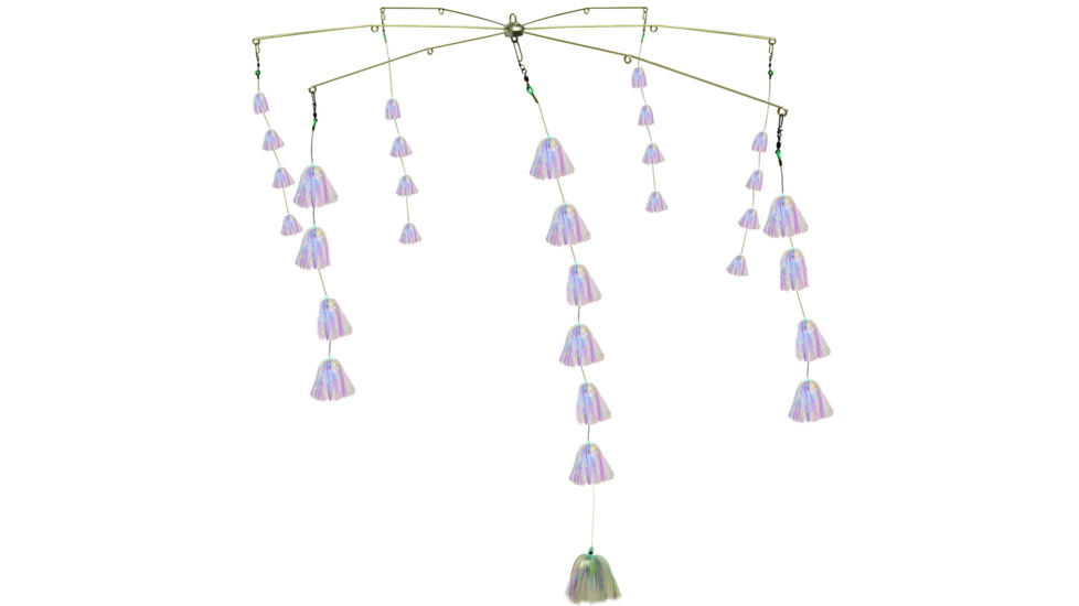 Blue Water Candy 6-Arm Sail-Abration Dredge, Light Blue, 98605