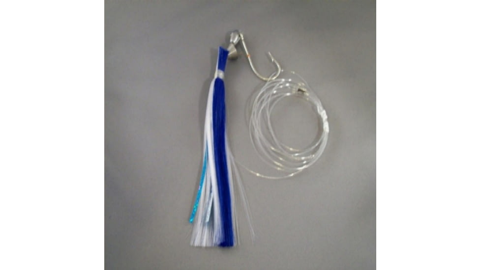 Blue Water Candy Ballyhoo Rig, 1/2oz, Blue/White, 11257