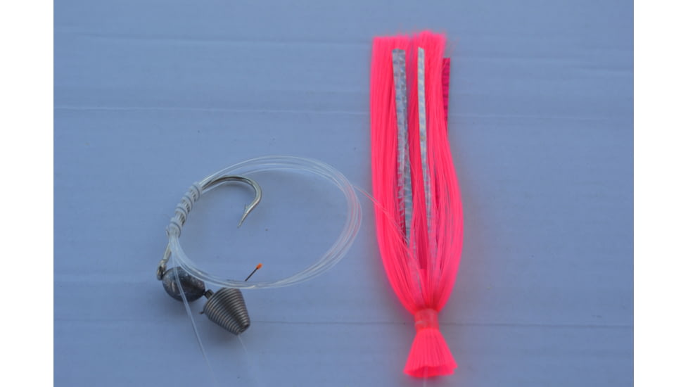 Blue Water Candy Ballyhoo Rig, 1/2oz, Pink, 11251