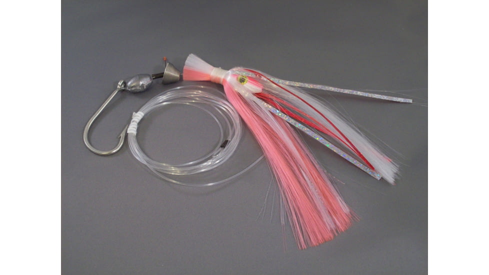 Blue Water Candy Ballyhoo Rig, 1oz, Pink/White, 11052