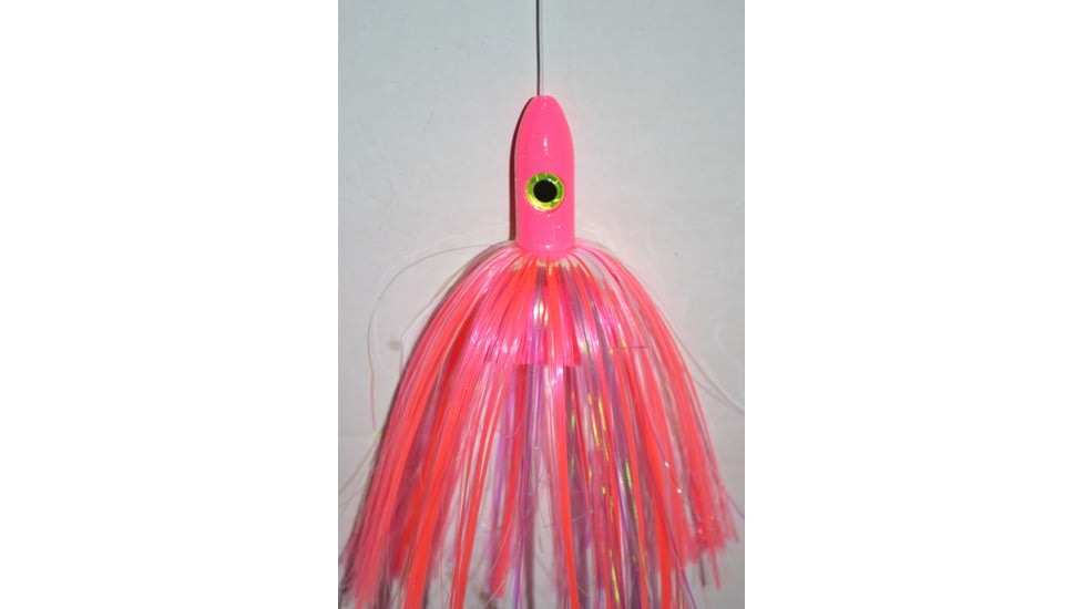 Blue Water Candy Bullet Jag, 9in, 3-1/4oz, Pink Skirt/Pink Head, 55001