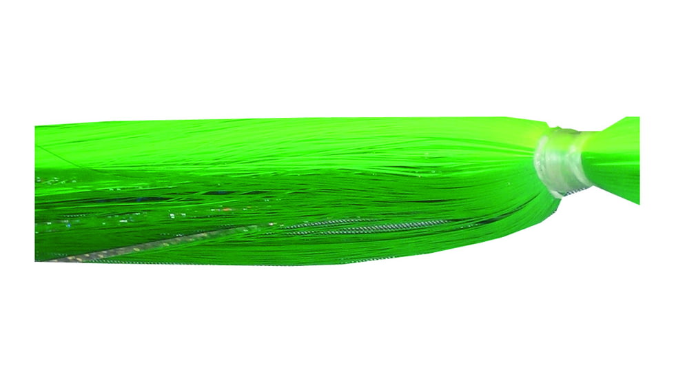 Blue Water Candy Hair and Mylar Skirt, 1/4oz, Green/Chartreuse, 11412