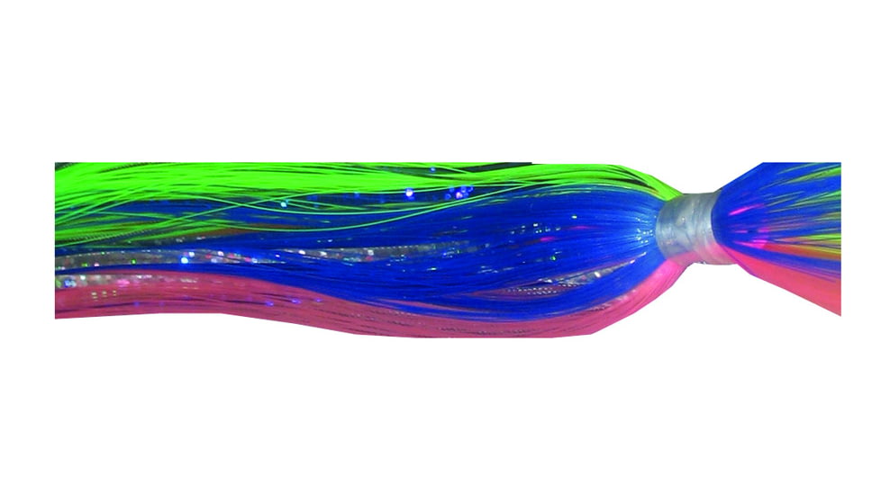 Blue Water Candy Hair and Mylar Skirt, 1/4oz, Pink/Blue/Chartreuse, 11406