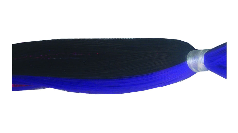 Blue Water Candy Hair and Mylar Skirt, 1/4oz, Purple/Black, 11415