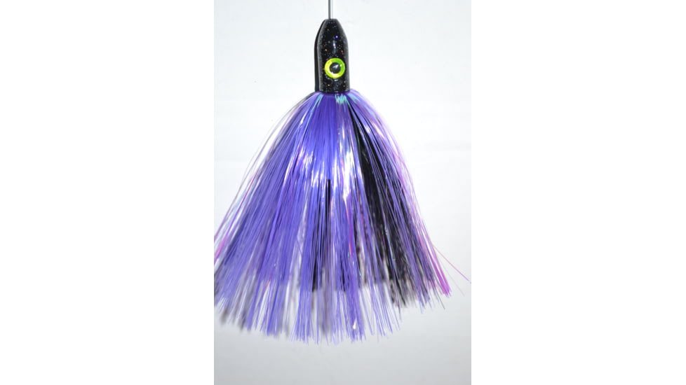 Blue Water Candy Mini Jag, 6in, 5/8oz, Purple/Black Skirt/Black Head, 52015