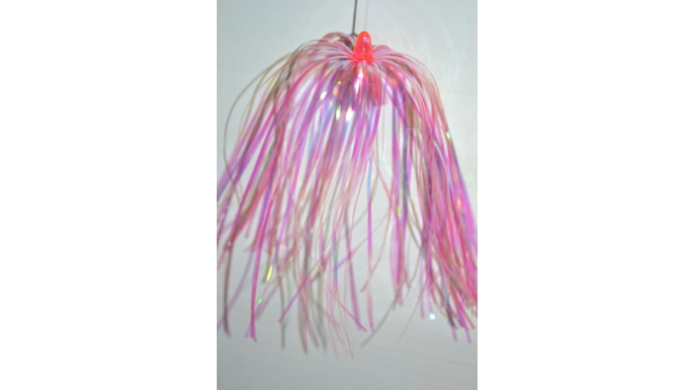 Blue Water Candy Ribbon Fish/Dredge Skirt, 6 1/2in, Pink, 36001