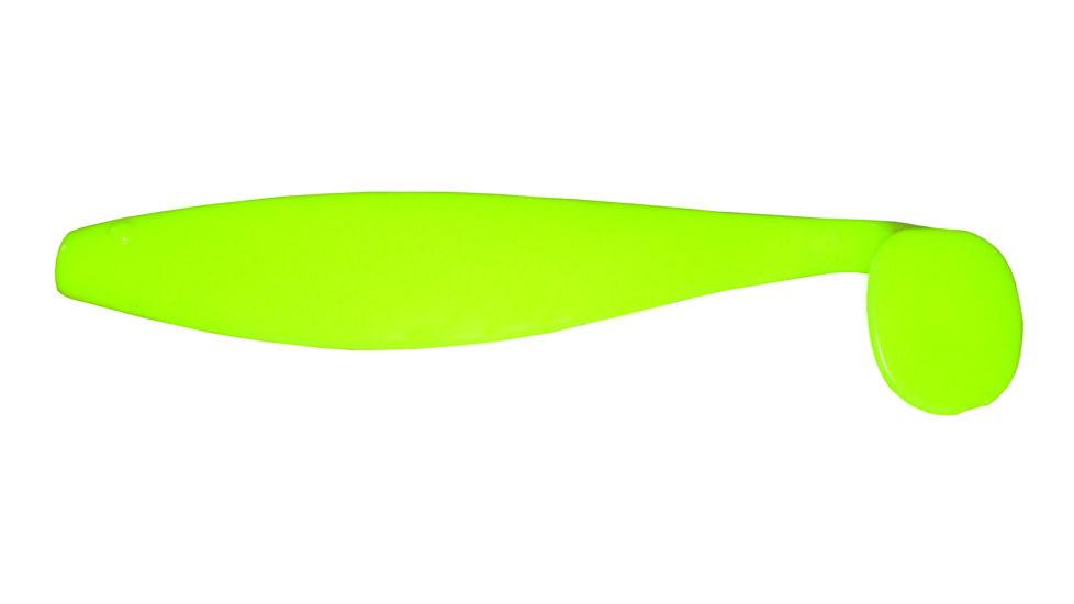 Blue Water Candy Shad Body 9in, Chartreuse, 2/Pack, 9909