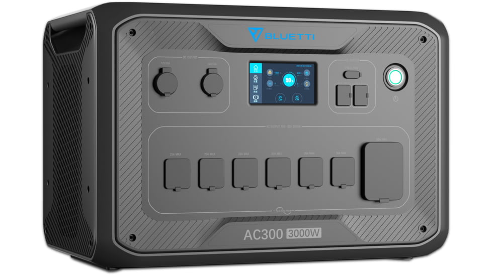 BLUETTI AC300 Inverter Module Generator, Gray, AC300-US-GY-BL-00