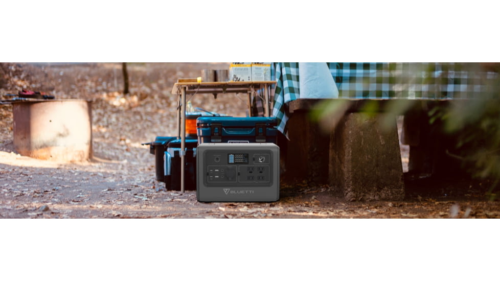 BLUETTI EB70S Portable Power Station, 800W 716Wh, Gray, EB70S-US-GY-BL-00