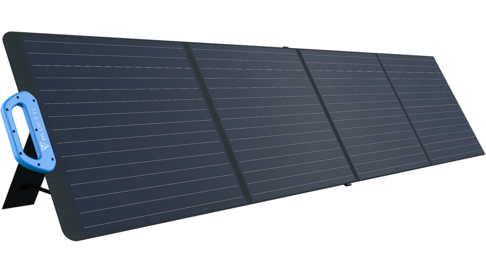 BLUETTI PV200 Solar Panel, 200W, Black, PV200-US-BK-BL-00