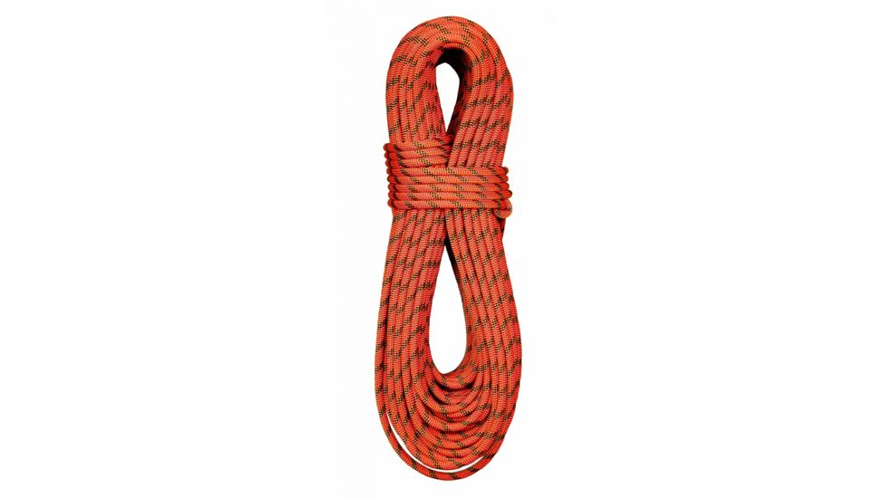 BlueWater Ropes 10.1mm Neon Standard Rope Coyote Brown Red Orange 60m 586160CBRO