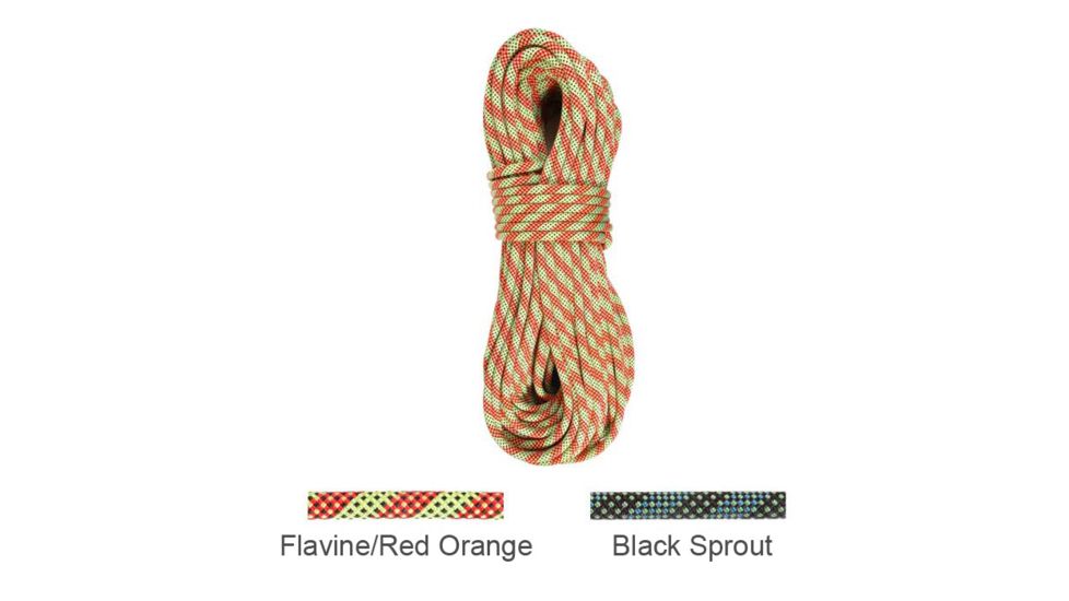 BlueWater Ropes 9.7mm LT Pro - 70M Dry Flavine/Red Orang