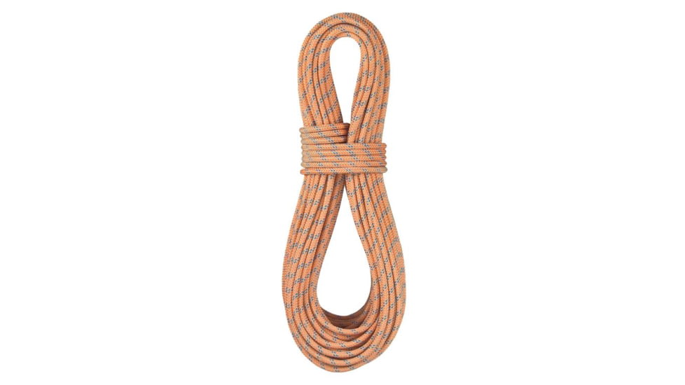 BlueWater Ropes Canyon Pro Rope Dual Sheath, 8mm, Orange/Blue, 300, 526300DS