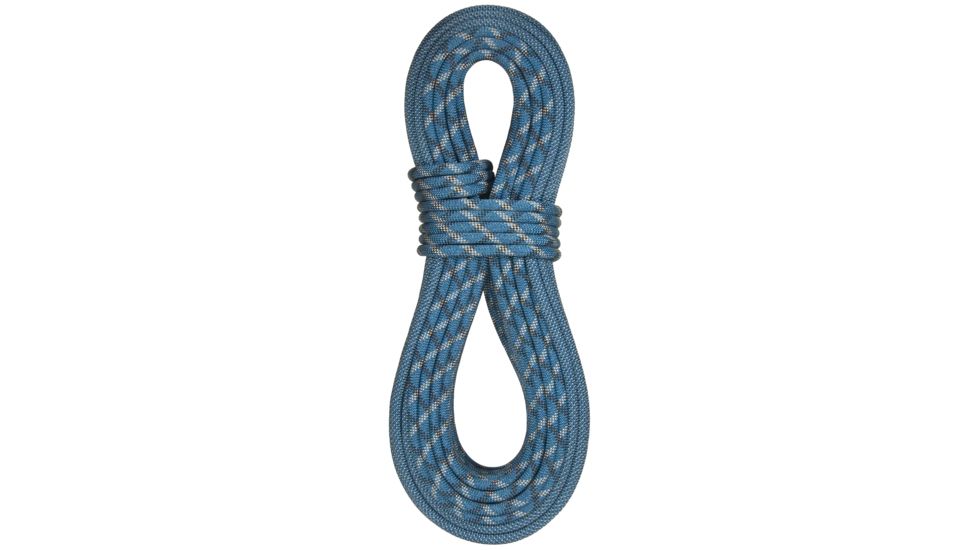 Eliminator 10.2 mm Double-Dry Climbing Rope-70 m-Bicolor Blue
