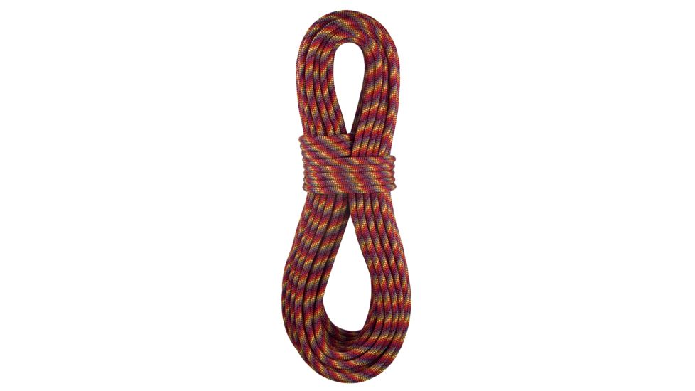 BlueWater Ropes Icon 9.1 mm Climbing Rope-Rainbow-Standard-60 m