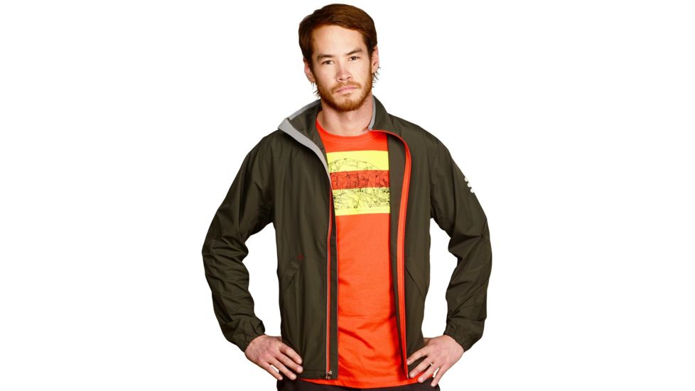 Motive Jacket - Mens-Charcoal Pinstripe-X-Small
