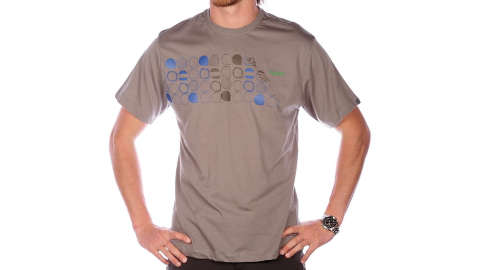 Blurr Squircle Tee - Men's-Clay-Small