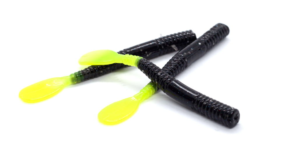 BnR Tackle Holey Worm, 8, 5in, Black Betty, BB5