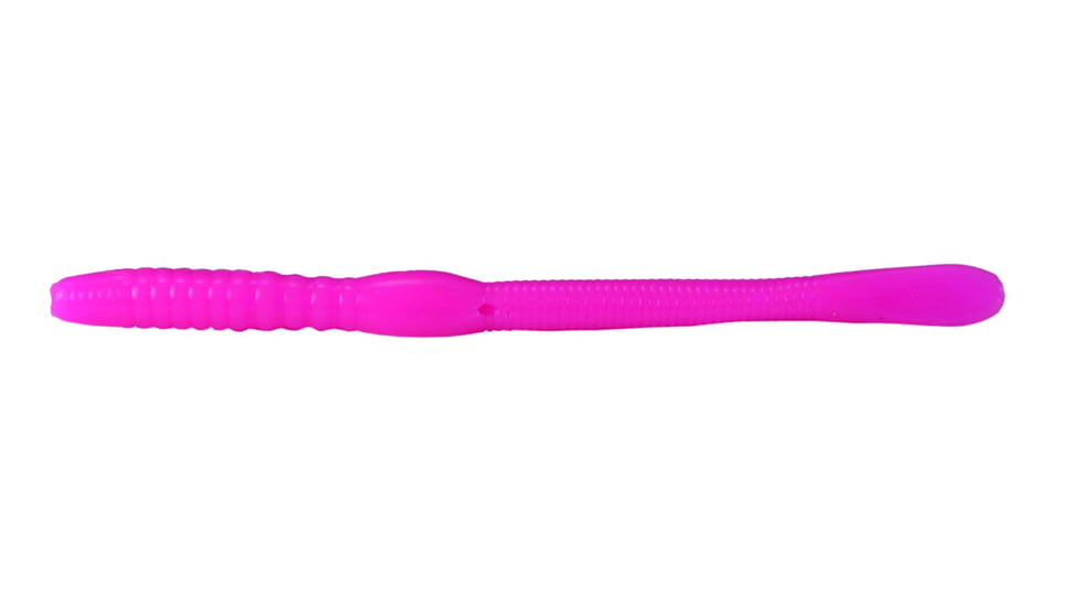 BnR Tackle Holey Worm, 8, 5in, Bubblegum, BG5