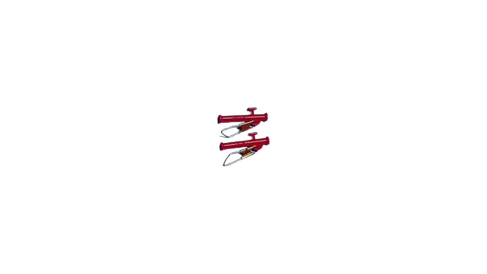 BnR Tackle Large Red Slydo Sinker Slide with Clips, 2/PK, 10701