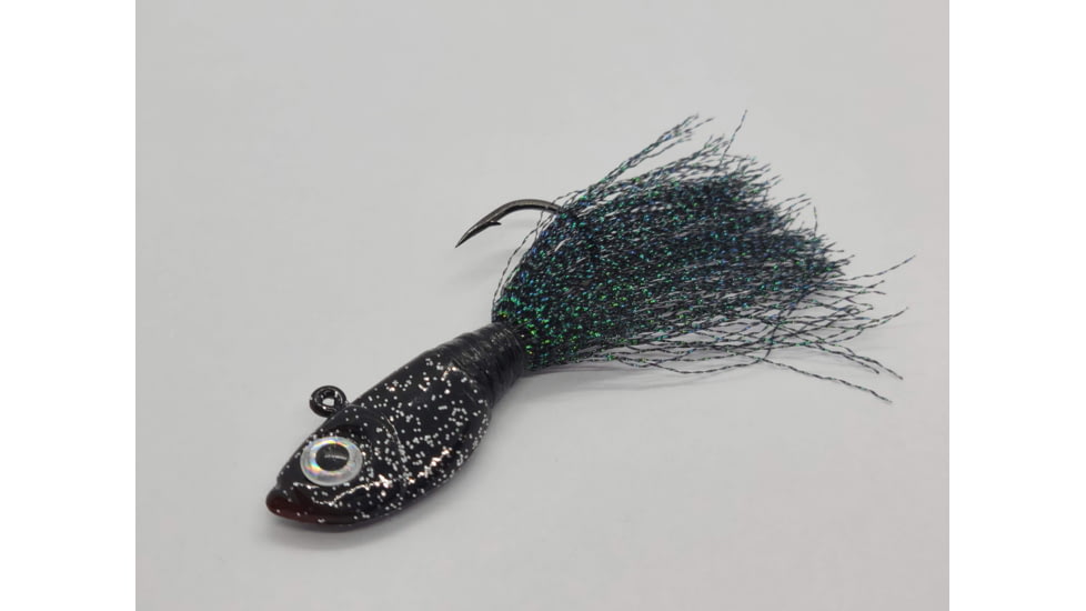 BnR Tackle Walleye Jigs, Black Magic, 1oz, WJBM1