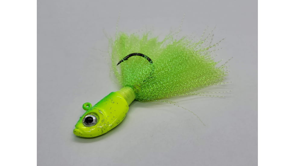 BnR Tackle Walleye Jigs, Dirty Lemon, 5/8oz, WJDL5/8