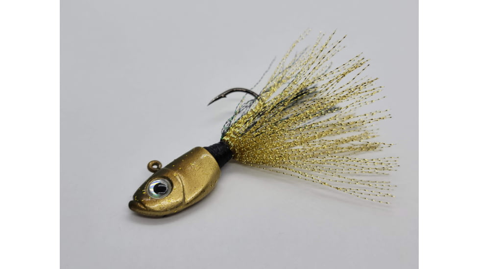 BnR Tackle Walleye Jigs, Gold Digger, 1/2oz, WJGD1/2