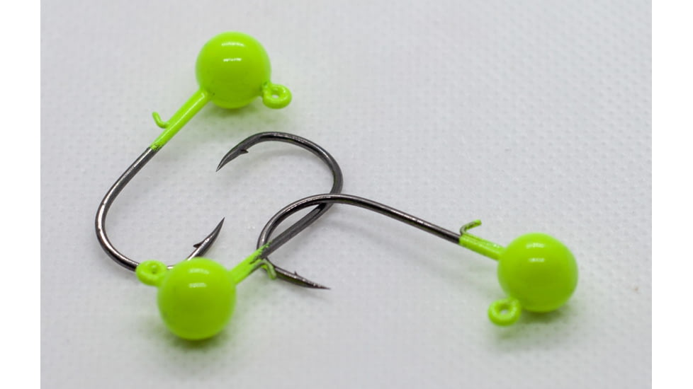 BnR Tackle Worm Keeper Chartreuse 1/4oz 3 pack, WKCH1/4
