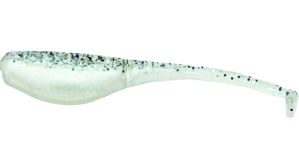 Bobby Garland Baby Shad Swim'R Soft Bait, 15, 1/4in, Crystal, BGBSSW148-15