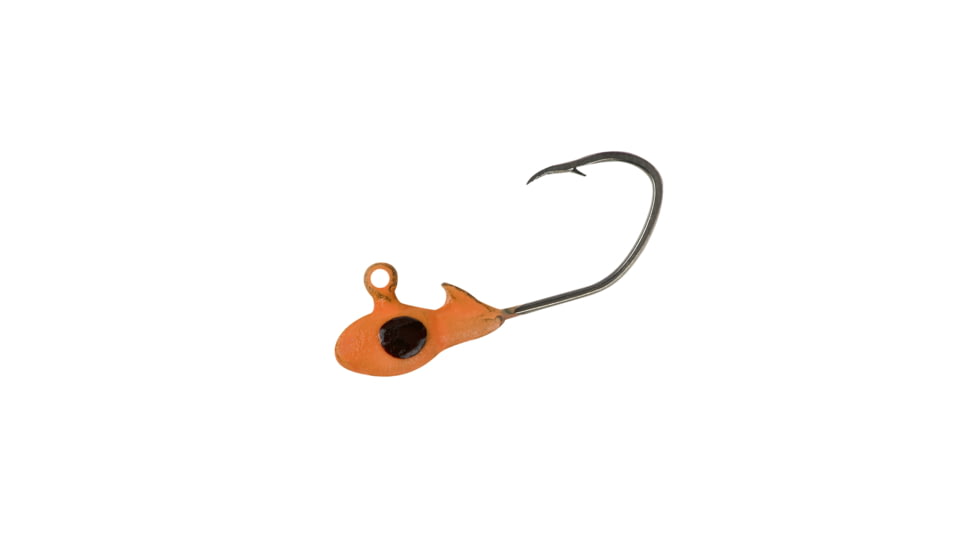 Bobby Garland BG132OBS62-10 Crappie Pro Overbite Sickle Jig 1/32oz-Orange, BG132OBS62-10