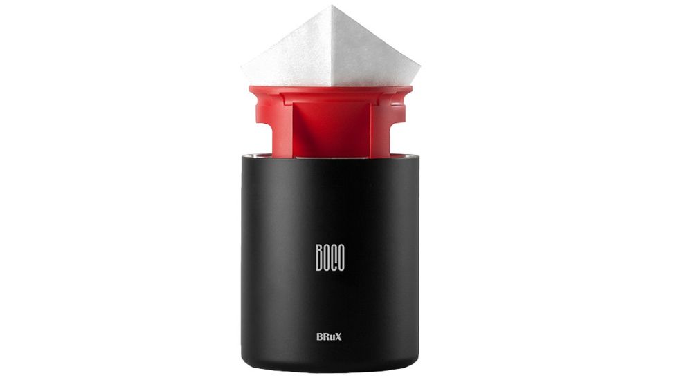 Boco BRuX Pour Over Coffee System + Hario Filter Bundle-Black
