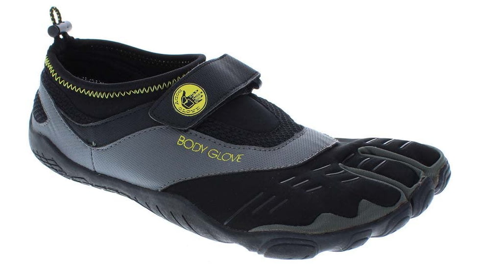 Body Glove 3T Barefoot Max Water Shoes, Black/Yellow, 13, 3TBFM-BKYL-13