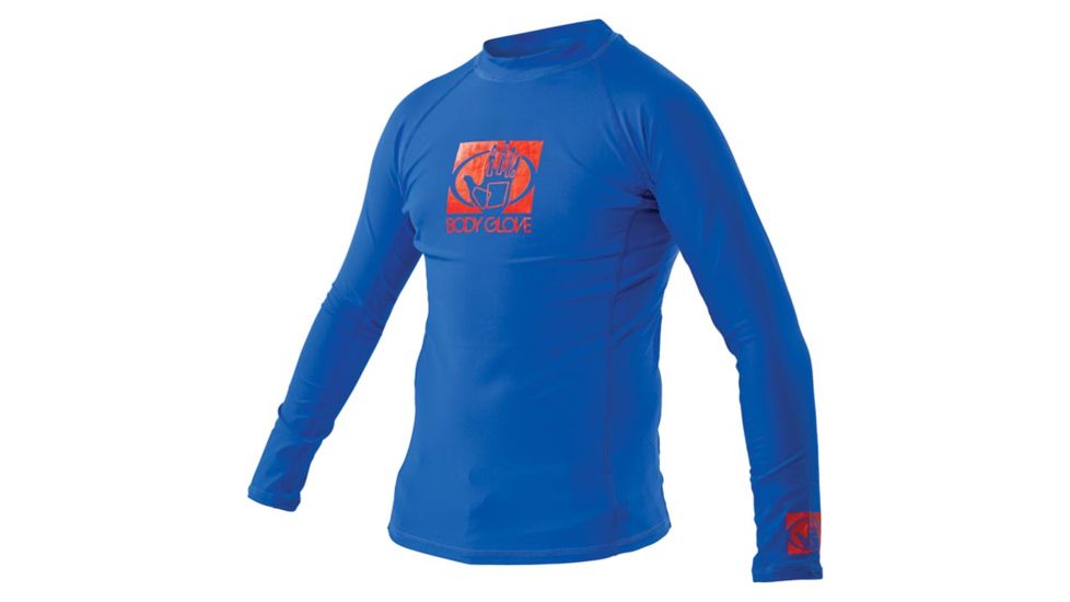 Body Glove Fitted Rashguard Jr L/a Ryl 6 13211J-RYL-6