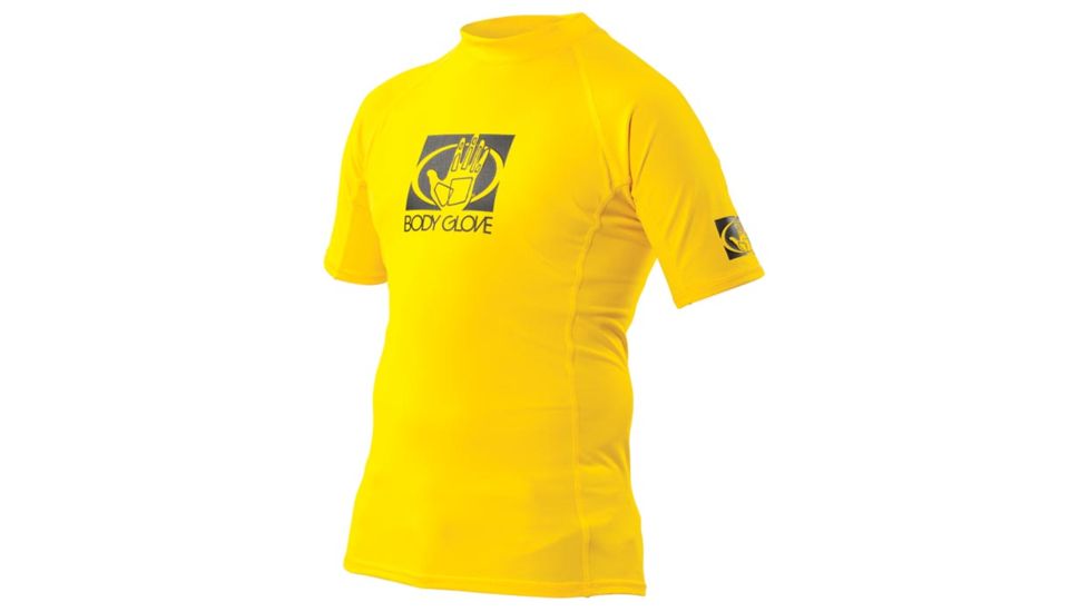 Body Glove Fitted Rashguard Jr S/a Yw 6 13210J-YEL-6