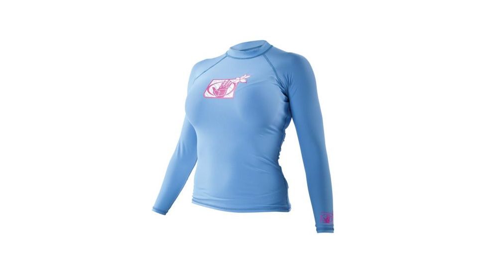 Body Glove Fitted Rashguard W L/a Blu Sm 13211W-BLU-S