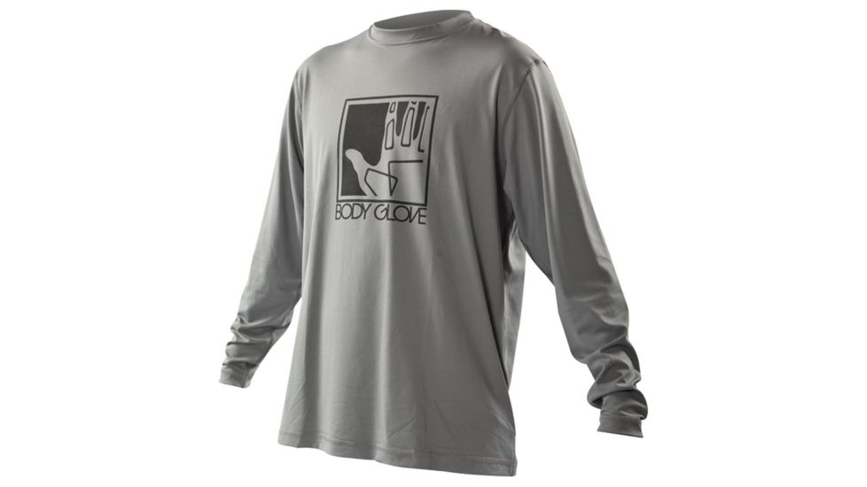 Body Glove Loose Rashguard M L/a Gry Md 14181-GREY-M
