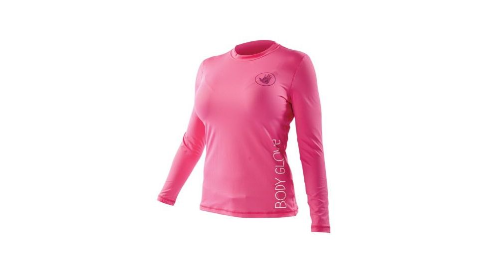 Body Glove Loose Rashguard W L/a Pnk Sm 14181W-PNK-S