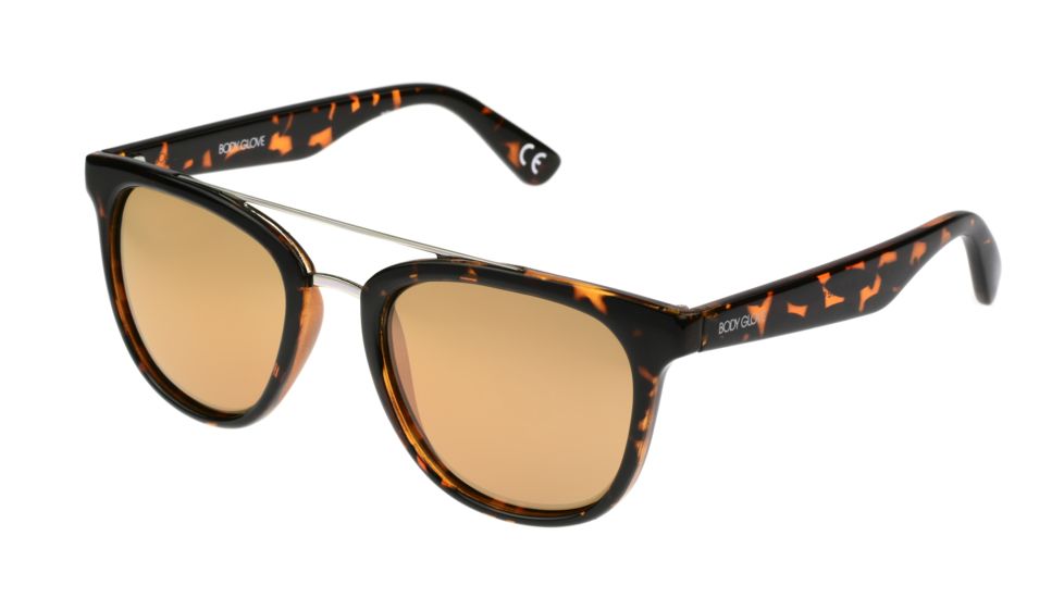 Body Glove Regardo Sunglasses, Tort Frame, Demi Polarized Lens, Polarized, 10236218.QTM