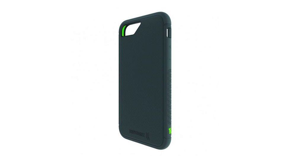 Bodyguardz Unequal iPhone 6/7 Shock Case, Black/Green, Black/Green, Tpu/Silicone, 1 Year Mfg Warranty, BG-47865