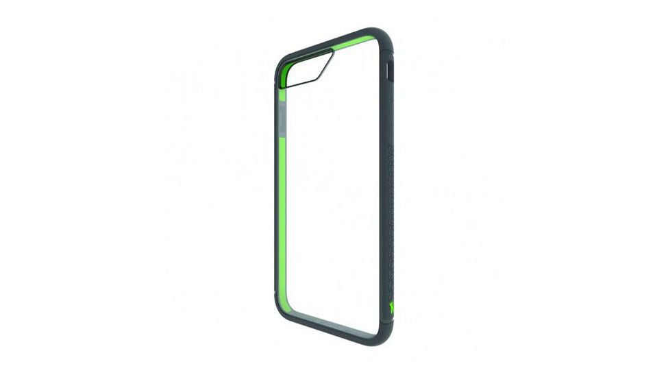 Bodyguardz Unequal iPhone 6 Plus/7 Plus Contact Case, Blk/Gr, Black/Green, Tpu/Silicone, 1 Year Mfg Warranty, BG-47902